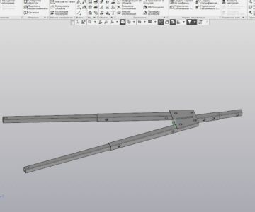 3D модель Прицепное на УАЗ "Буханка"