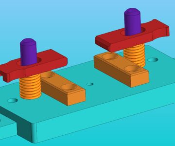 3D модель Приспособление для фрезерования деталей.