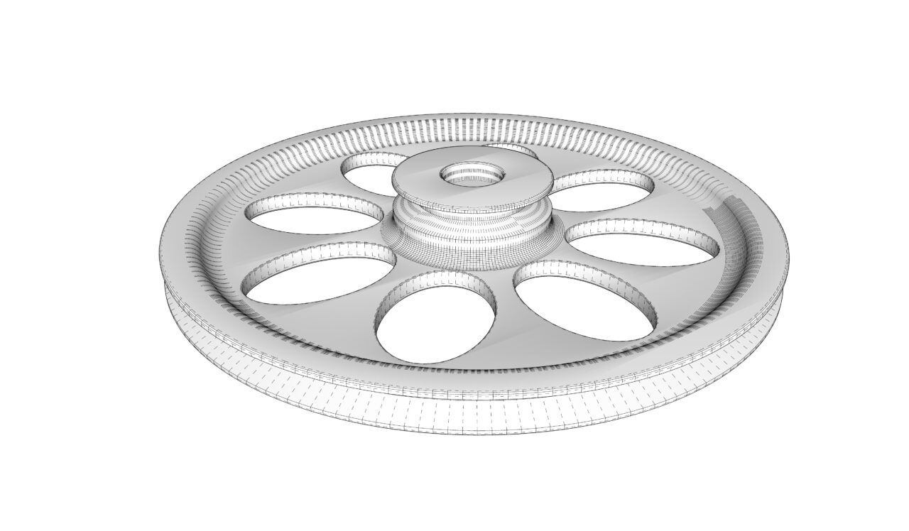 3D модель Вал для переделки фрикционного мотора швейной машинки