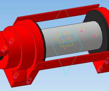 3D модель Гидравлическая лебедка Runva HWV10000
