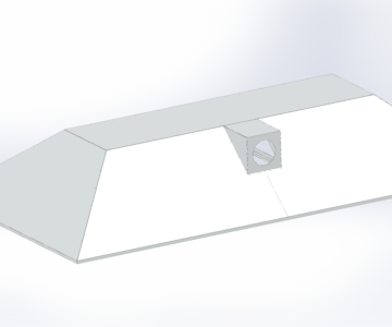 3D модель Вытяжной козырек для сварочных работ.