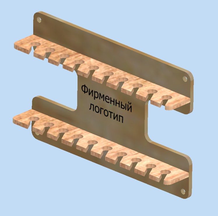 3D модель Органайзер для надфилей