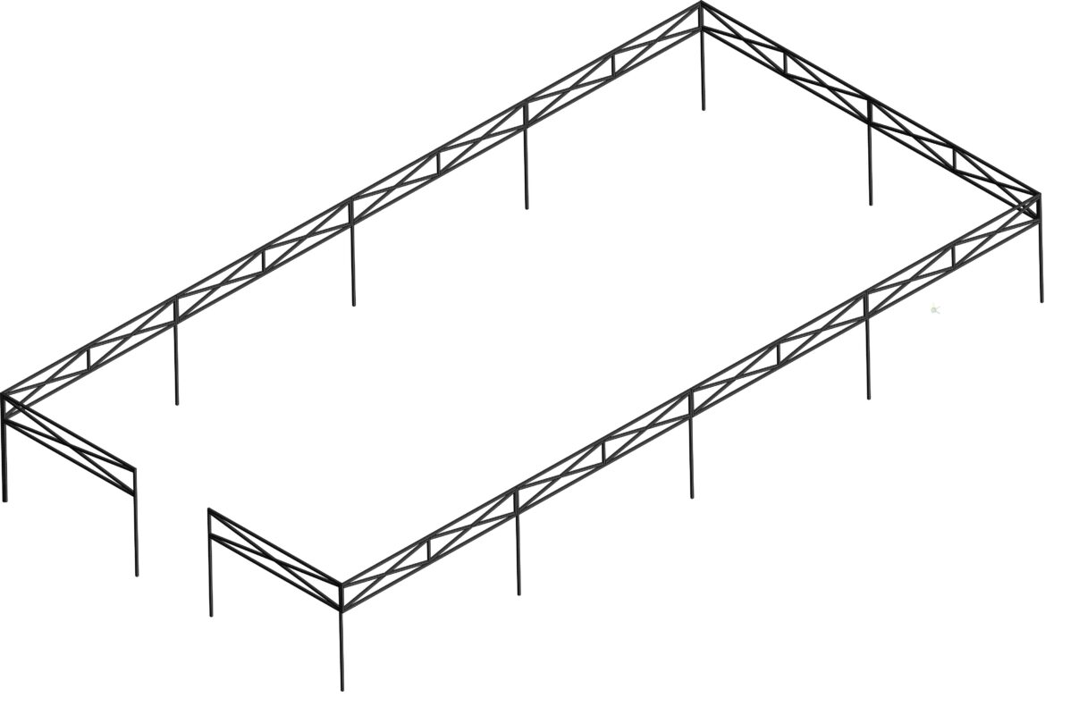 Чертеж Оградка 11200х5600