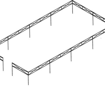 Чертеж Оградка 11200х5600