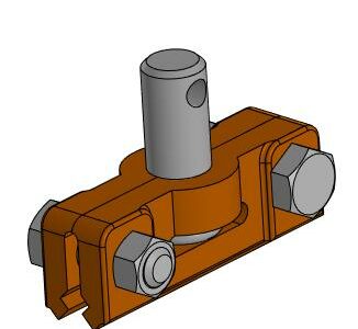 3D модель Зажим фиксирующий 049-7