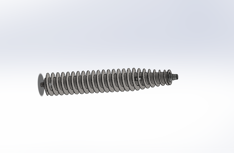 3D модель Винт для центрифуги Hauss 3543 DDF
