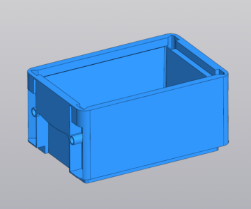 3D модель Ящик R-KLT 3215