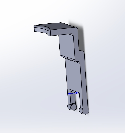 3D модель Зажим для ручки кофейника POLARIS