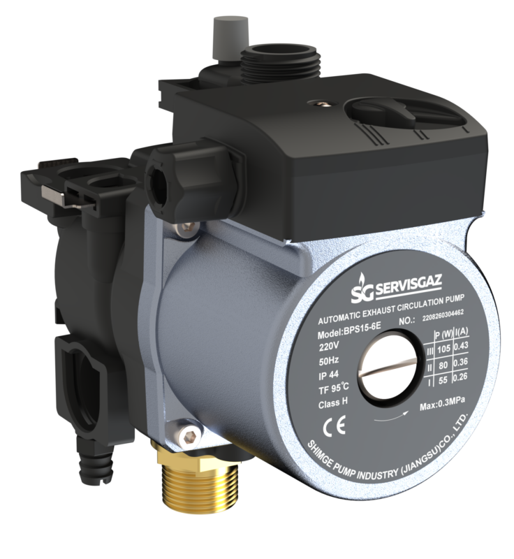 3D модель Модель циркуляционного насоса BPS 15-6E (SERVISGAZ)