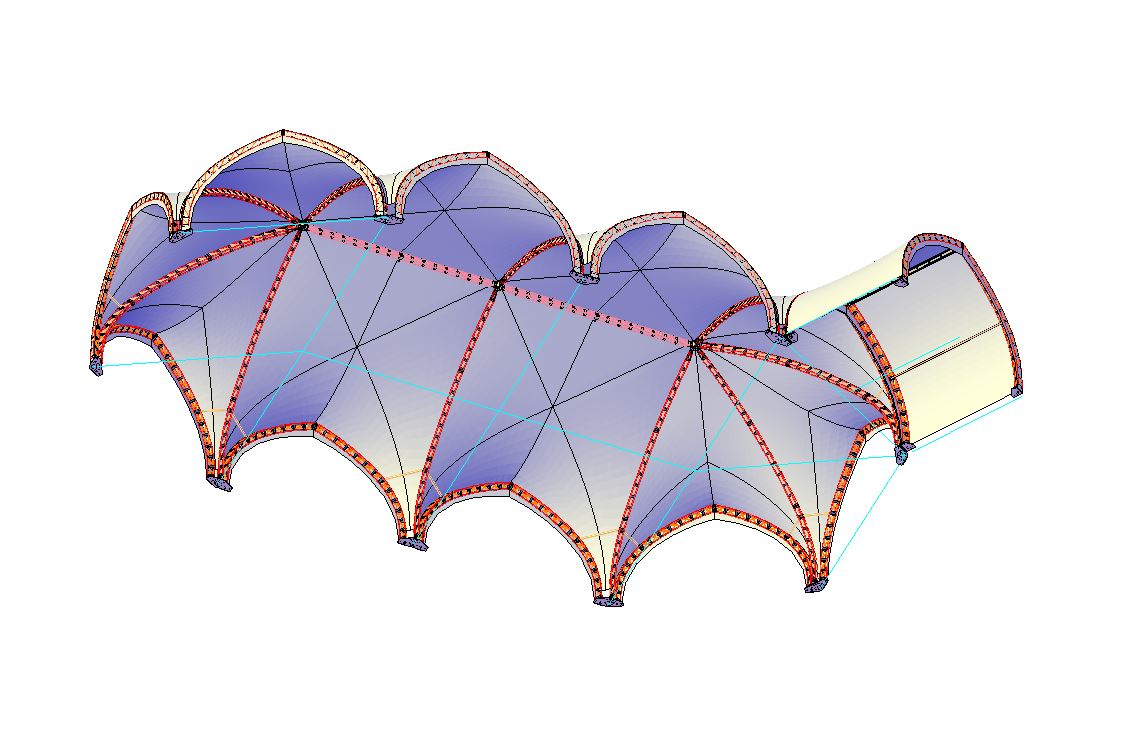 3D модель Шатер свадебный.