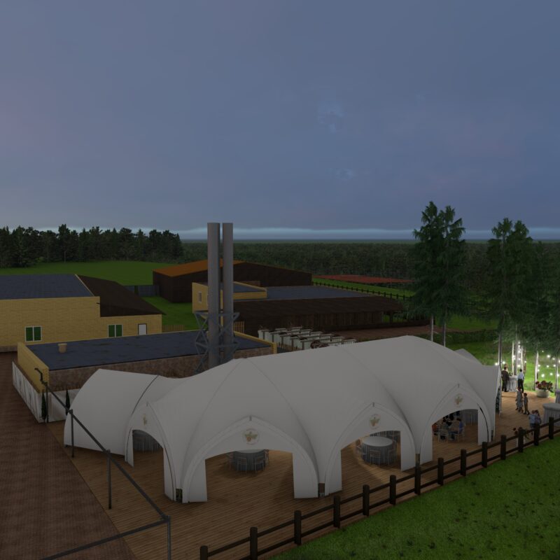 3D модель Шатер свадебный.