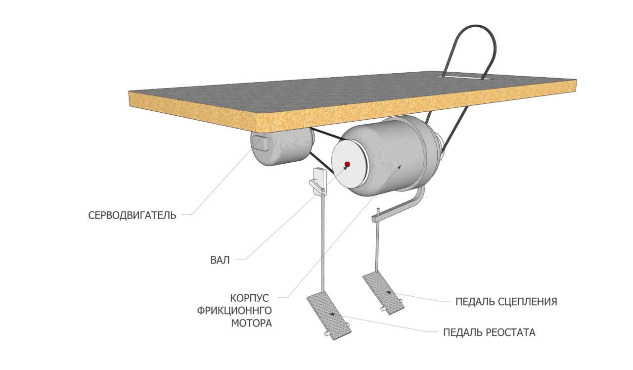 3D модель Вал для переделки фрикционного мотора швейной машинки
