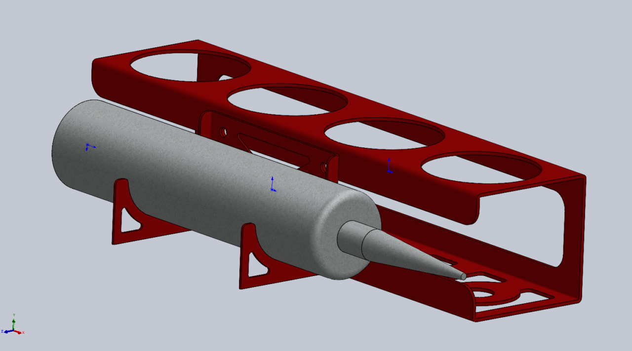 3D модель Консоль для герметика