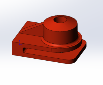 3D модель Держатель самореза фланцевый, 14188580, УНИП-СЕРВИС