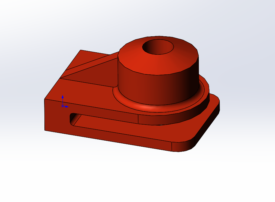 3D модель Держатель самореза фланцевый, 14188580, УНИП-СЕРВИС