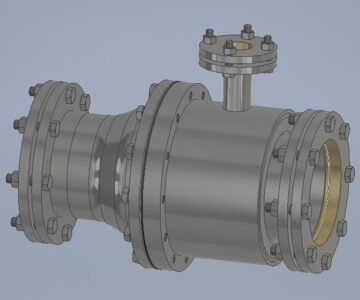 3D модель Камера форсажная Dy200