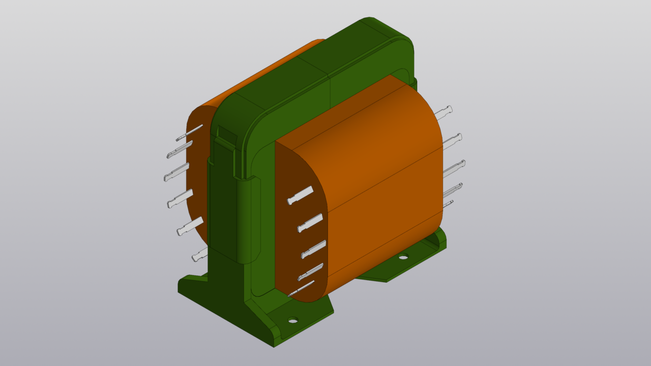 3D модель Трансформатор ТПП 232-127-50К