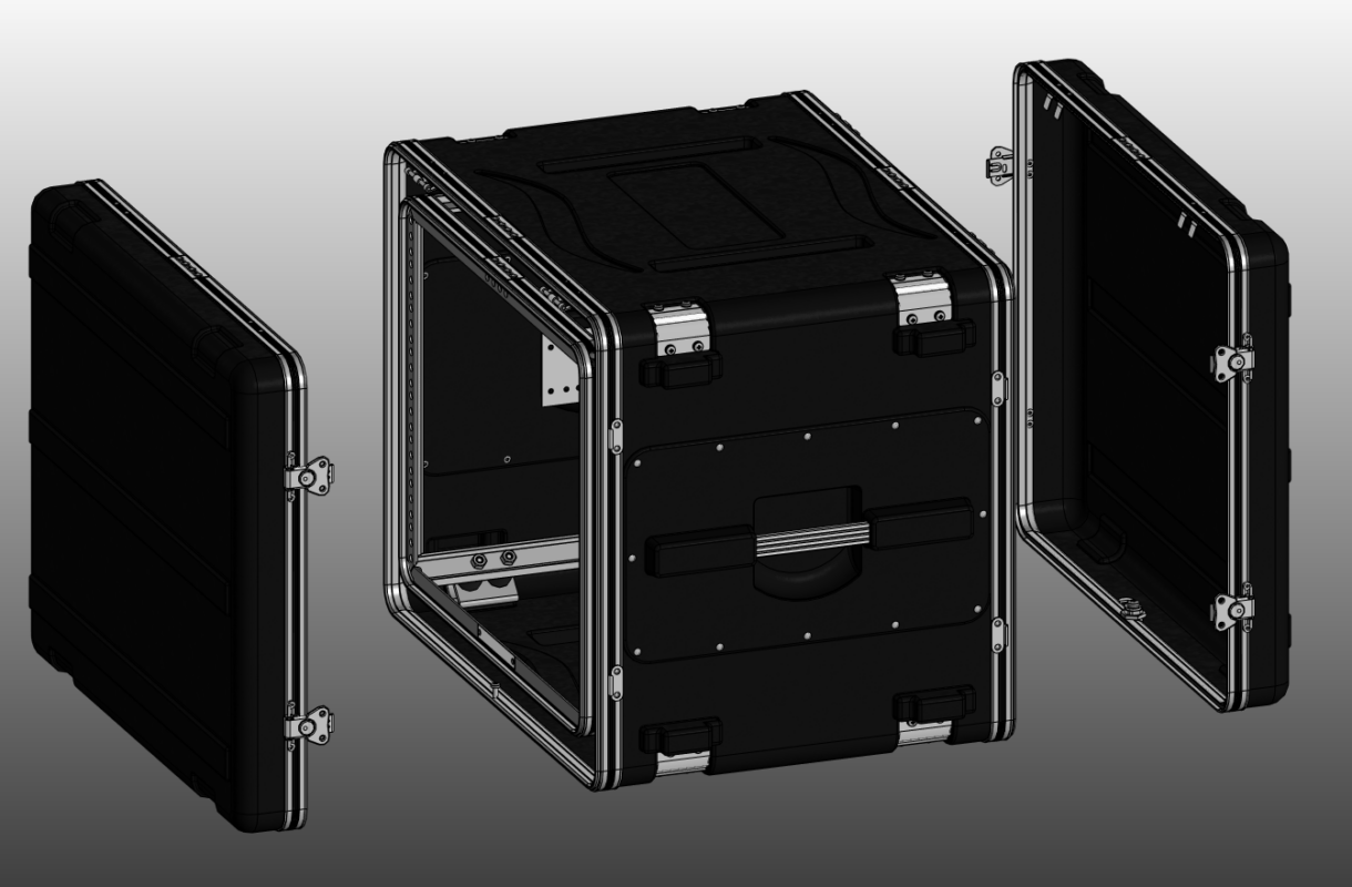 3D модель Рэковый кейс GATOR G-SHOCK-8L