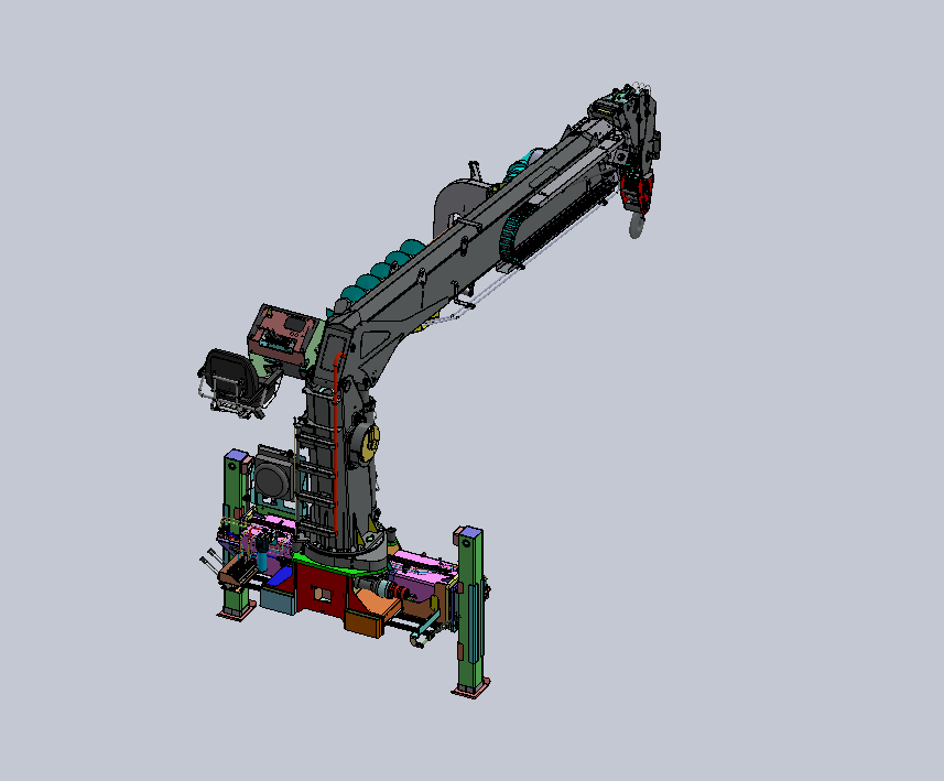 3D модель Модель КМУ АНТ 20-5ТЛ.01
