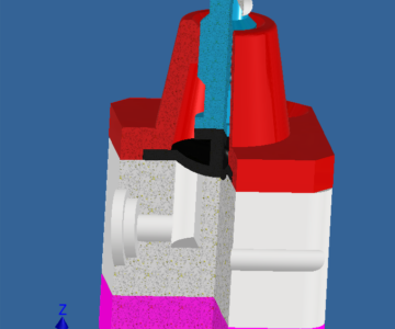3D модель Газовый редуктор вариант 04