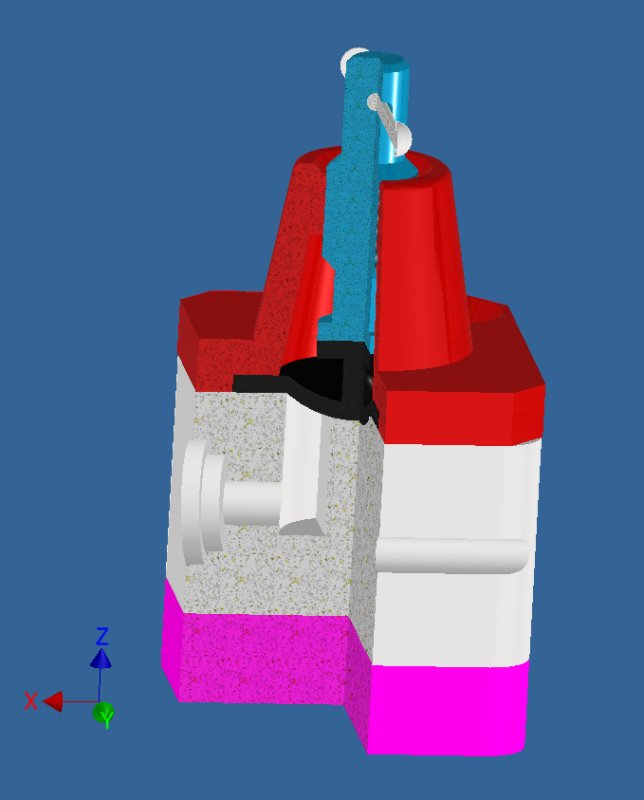 3D модель Газовый редуктор вариант 04