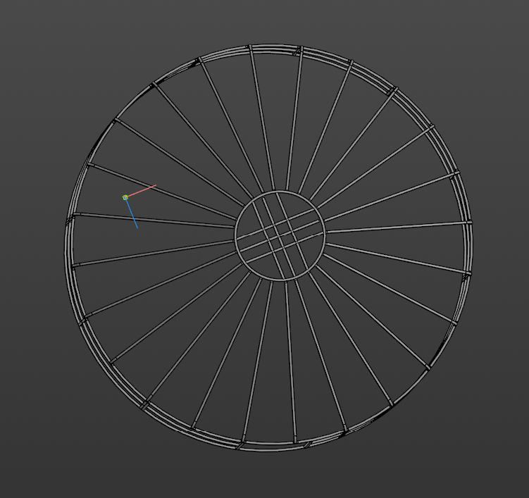 3D модель Юрта диаметр 5,5 метра