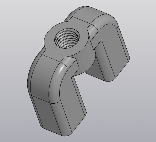 3D модель Комплект креплений A-Line для 3D печати