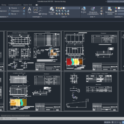 Чертеж Бытовка с обшивкой профнастилом