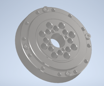 3D модель 3D модель упорного подшипника CSF-20