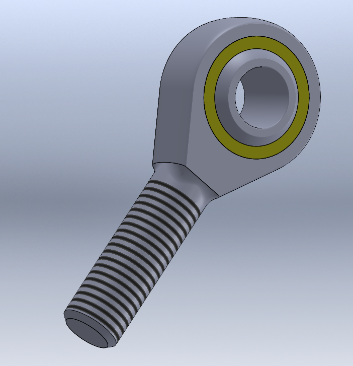 3D модель Шарнирный наконечник М10 и М8