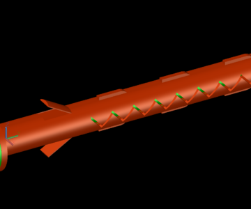 3D модель Дюбель 10х115