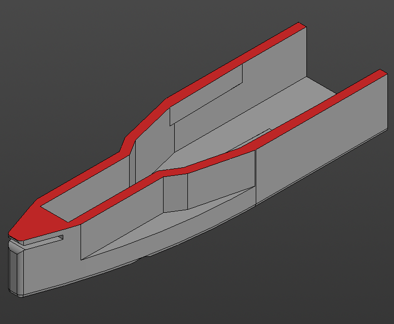 3D модель Колпачок макетного ножа OLFA AK-4