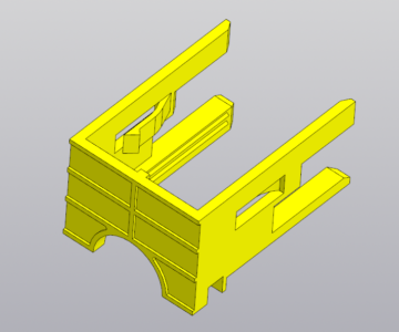 3D модель Зажим блока Wabco 894 305 359 4