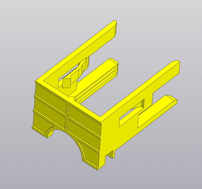 3D модель Зажим блока Wabco 894 305 359 4