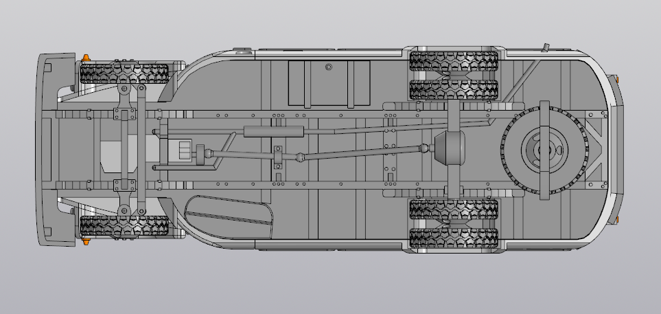 Чертеж Автобус среднего класса КАвЗ 3976
