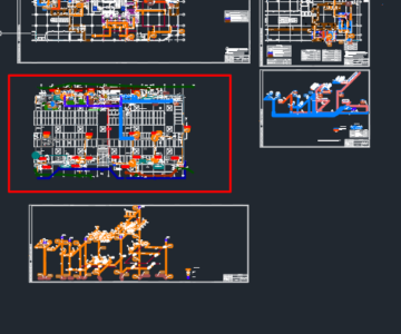 Чертеж Термальный комплекс в Московской области (ВК)