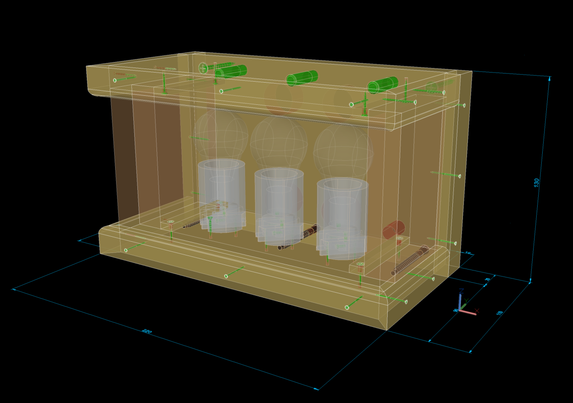 3D модель Светильник для сауны