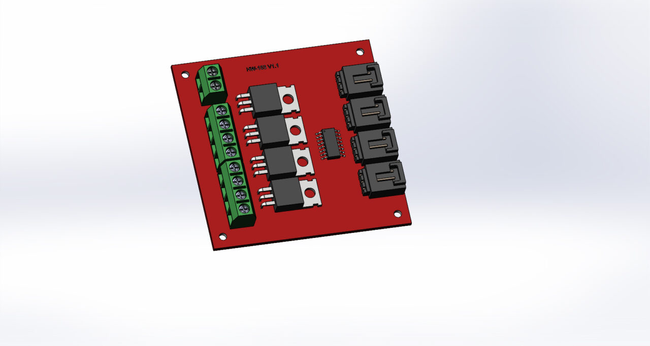 3D модель 3D модель Switch MOSFET HW-153 V1.1