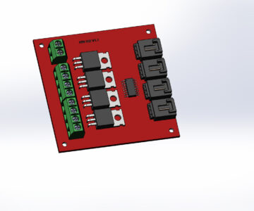 3D модель 3D модель Switch MOSFET HW-153 V1.1