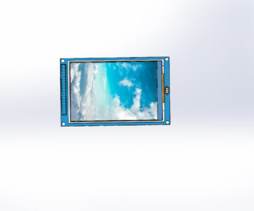 3D модель 3D модель TFT LCD color for Arduino Mega 2560 320х480