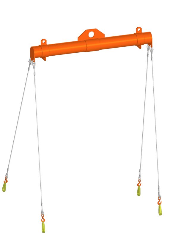 3D модель Траверса грузоподъемная 20 тн