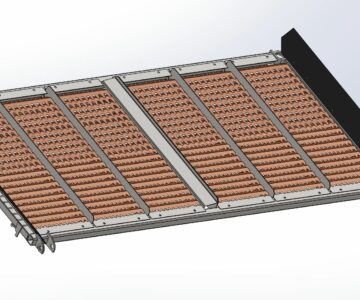 Чертеж Удлинитель решета верхнего (аналог 145.11.06.050 Акрос)