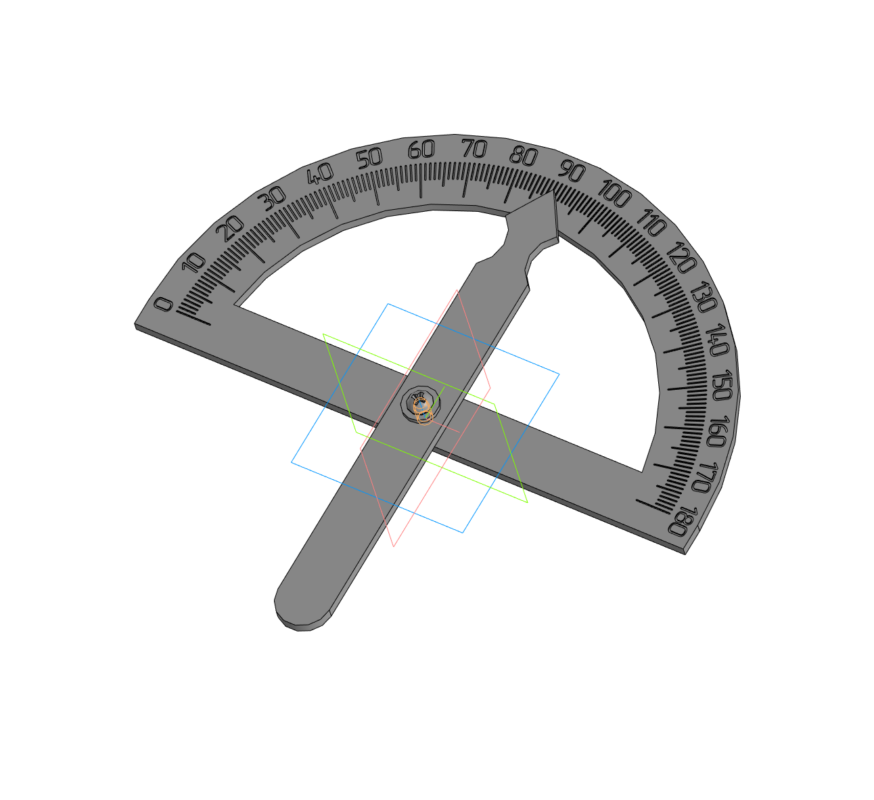 3D модель 3D модель угломера