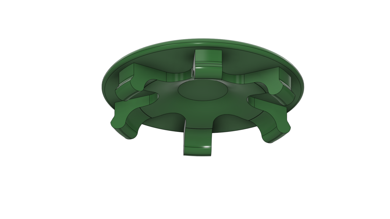3D модель Центр кеп для дисков