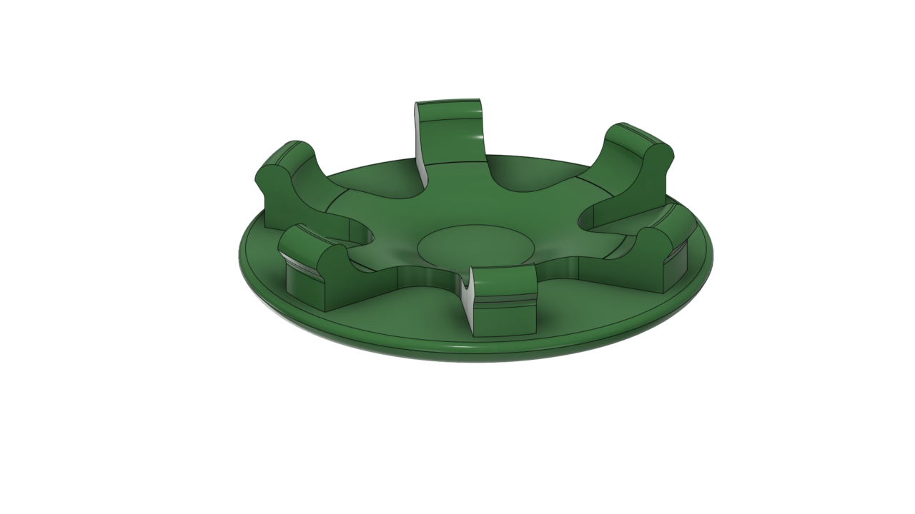 3D модель Центр кеп для дисков