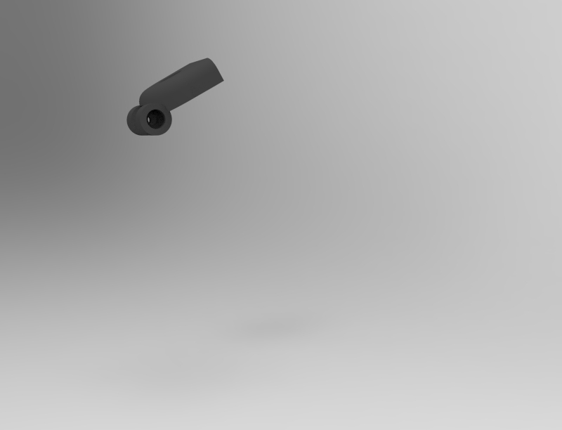 3D модель Кронштейн откидного экрана защитный для станков BG-5168E, BG-516809