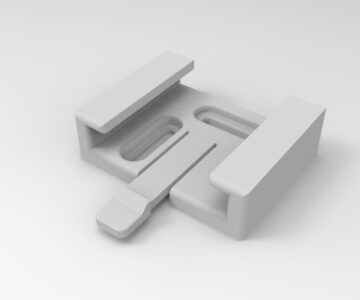 3D модель Проставка под кронштейн рулонных штор