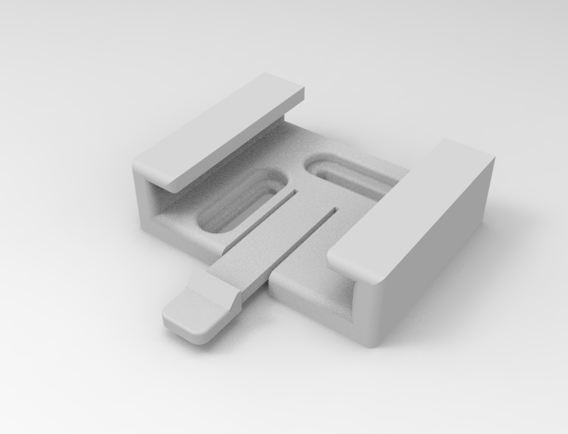 3D модель Проставка под кронштейн рулонных штор