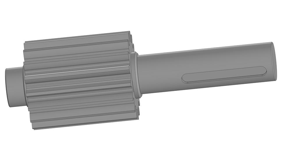 3D модель Ведущий вал шестерня