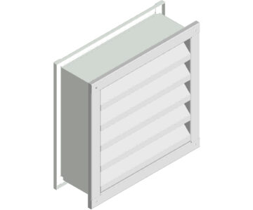 3D модель Параметрическая модель вентиляционной решётки
